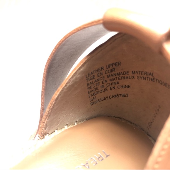 Sannibel Espadrille Platform Wedge Sandal Tan 5.5 - Picture 14 of 16